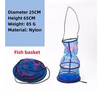 Panier De Pêche Pliable À 3 Couches, Filet D'immersion, Cage Pour Garder Les Poissons Vivants Dans L'eau, 65cm, Nouveauté