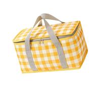 Panier de pique-nique isotherme avec fermetures éclair sur le dessus, grande capacité, panier de pique-nique, sacs de transport pour boissons, facile à utiliser, réutilisable, grand rangement de
