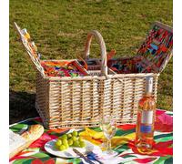 Panier de pique nique multicolore