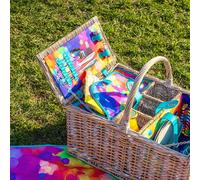 Panier de pique nique multicolore