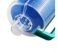 Panier de piscine en forme de feuille blanche pour Hayward W560 W26705 - Remplacement pour filtre de piscine R211084 - Très grand collecteur de débris pour piège (bleu)