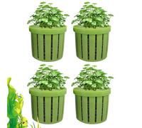 Panier De Plantation d'eau, Tasse De Aquatique, Panier De Plantation Stable, avec Conception Hydroponique Stable, Facile À Installer Et À Nettoyer, 4x3,4x3,5 Cm, pour L'appartement, L'hôtel, La