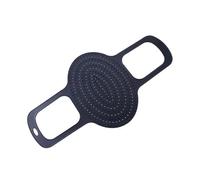 Panier de poulet levage, écharpe rôtissage, tapis cuisson en Silicone, outils antiadhésifs(1 Piece Black)