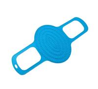 Panier de poulet levage, écharpe rôtissage, tapis cuisson en Silicone, outils antiadhésifs(1 Piece Blue)