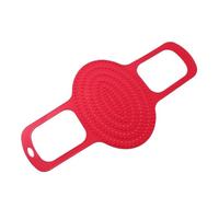 Panier de poulet levage, écharpe rôtissage, tapis cuisson en Silicone, outils antiadhésifs(1 Piece Red)