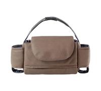 Panier de poussette avec porte-gobelet | Organiseur portable robuste pour poussette - Fournitures d'allaitement en plein air pour couches, bouteille d'eau, biberon, jouets, téléphones