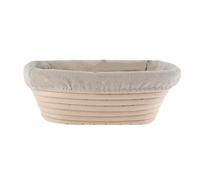 Panier De PréChauffage Du Pain Pâte Banneton Brotform Dougn paniers à pain en rotin panier à levain de Fermentation en osier Pour Fabrication Du Pain(30.5x15x8cm)