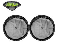 Panier De Protection Flottant Pour Les Nénuphars,2 x Barrière Flottante,Île De FloreFlottante,45 Cm Avec Maille Pour Étang, Développement Optimal Des Et Inhibition Des Algues,améliore La Qualité L'eau