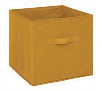 Five - Boîte de rangement design velours Mix n' modul - L. 31 x l. 31 cm - Jaune - Mix n' modul Jaune G