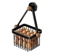 Panier de rangement à suspendre pour garde-manger, cadre en acier au carbone, fil de ventilation ouvert, gain de place, convient pour l'ail, les échalotes, les œufs, les petits pots d'assaisonnement