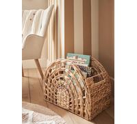 Panier de rangement Arc-en-ciel en jacinthe d'eau bois TU