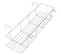 Panier de Rangement Argenté pour Barbecue en Acier Inoxydable | Gain de Place, et Résistant à Rouille Support Latéral Suspendu, pour Pique-niques Extérieur