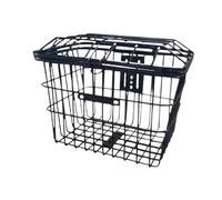 Panier de Rangement arrière for vélo en Fil de Fer avec Couvercle, Porte-Bagages générique for vélos de Montagne