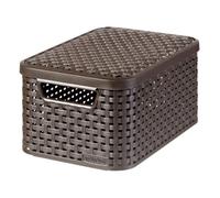 Panier de rangement avec couvercle Style S Curver