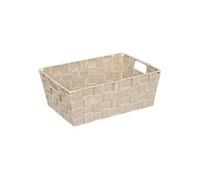 - Panier de Rangement Biseauté "Lise" 28cm Beige