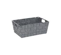 - Panier de Rangement Biseauté "Lise" 28cm Gris