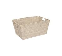 - Panier de Rangement Biseauté "Lise" 38cm Beige
