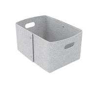 Panier de rangement - Boîte de rangement tissée multifonctionnelle pour la maison, le bureau et le garde-manger | Poubelle à tissu avec poignées robustes, solution légère pour économiser de l'espace