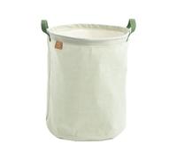 Sauthon Panier de rangement en tissu Botanica Coton 31x39x31 cm Vert tilleul