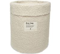 Panier de rangement boucle ecru TU