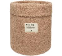 Panier de rangement boucle marron clair TU