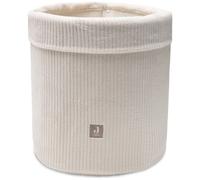 Jollein Panier de Rangement - Cloudy Rib - Oatmeal - Organisateur pour Table à Langer - Accessoire Bébé - 35x30 cm