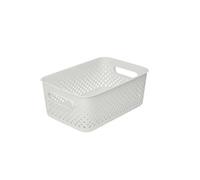 Panier de Rangement élégant Taille M - Blanc