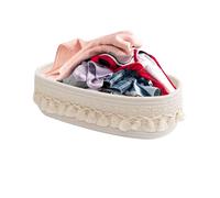 Panier de Rangement en Corde | Boîte De Rangement Pour Télécommande,Organisateur De Vêtements Pour Serviettes Snacks Jouais Linge Bureau Chambre Dormoire Penderie Nursery