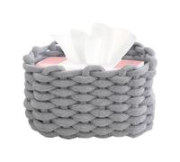 Panier de rangement en corde, panier en corde de coton petit,Petit panier de rangement en de coton | Mallette de tissée de bureau, petit rectangulaire en tissu multi-usage, parf