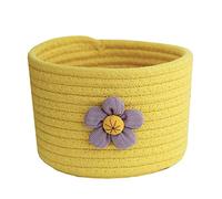 Panier de rangement en corde tissée en corde de coton naturel pour oreillers, couvertures | Panier à vêtements pour enfants - Bac de rangement pour vêtements de bébé