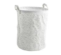 Sauthon Panier de rangement 31 x 39 x 31 cm en coton blanc