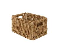 Atmosphera – Panier de rangement en jacinthe – 29x16x20 – Marron beige