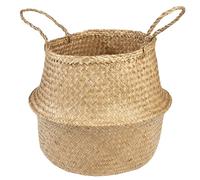 Panier de rangement en jonc de mer Rex London Beige 42x42x50 cm
