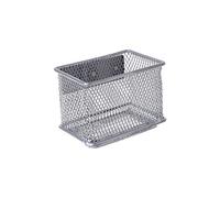 Panier de rangement en maille métallique pour réfrigérateur, boîte de rangement pour stylos, maquillage