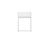 Panier de rangement en métal argenté, rectangulaire, style nordique - Bloomingville, Deer - 29x50x75 cm