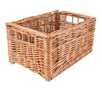 Panier de Rangement en Osier - CREATIVE HOME - 30 x 20 x 16 cm - Marron - Tissé à la main