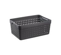 Corbeille design pour bureau ou salle de bain XL - Noir
