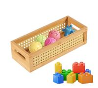 Panier de rangement en rotin - Panier de rangement - Décoration bohème en corde de papier - Panier à linge - Organisateur de maquillage pour salle de bain, salon, cuisine
