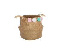 Panier De Rangement Enfant Pompons Atmosphera