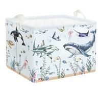 Panier de rangement enfant Requin Bleu 36L Bleu