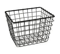 panier de rangement filaire fab noir