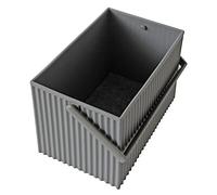 Panier de rangement Hachiman Omni Gris 14x25x16 cm
