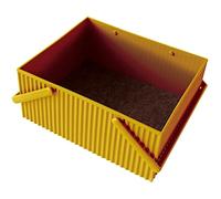 Panier de rangement Hachiman Omni Jaune 27x25x13 cm