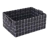 Panier de rangement HWC-C37, 12x28x20cm gris foncé
