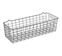 Panier de rangement - Metaltex - Koala - 33 x 12 cm - Métal noir - Antistatique et résistant