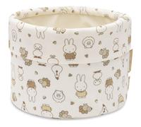 Jollein Panier de rangement - Miffy Family Farm - panier de rangement pour table à langer - organiseur de table à langer - accessoires de change - 14 x 18 cm