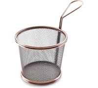 LACOR Panier Rond Bronze, Acier Inoxydable, Gris, 12 cm
