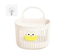 Panier De Rangement Mural - Petit Panier Suspendu Multifonctionnel | Panier Pour Ranger Les Serviettes Et Les Déchets De Salle De Bain | Sac De Rangement Sans Perçage Avec Crochet De Porte, Organisate