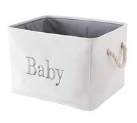 Panier de Rangement Panier pour Bébé, Caisse Rangement Jouet Garçons Pliables Tissu Cube Rangement Kallax avec Fermeture Couvercle pour Jouets/Vêtement/Livres, pour Chambre D'enfant, 41 x 31 x 28 cm