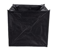 Panier de Rangement Pliable pour Corde d'escalade, 40 X 40 X Cm, Design Noir Portable avec Anneaux de Bande Inférieurs pour Les Utilisateurs d'expédition 'Escalade dans Les Arbres